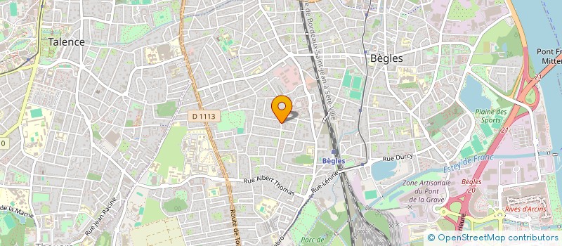 localisation de l'entreprise MONSIEUR JEAN GALICHERE  LE PIAN-MEDOC