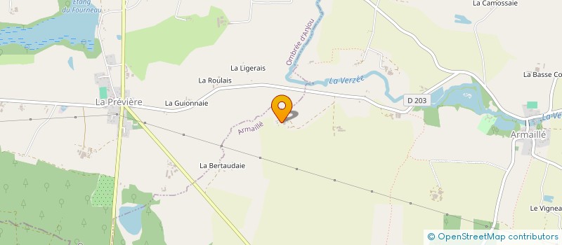 localisation de l'entreprise MONSIEUR JEAN GALISSON  ARMAILLE