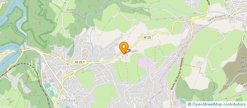 localisation de l'entreprise MONSIEUR JEAN GALLIEN  UNIEUX