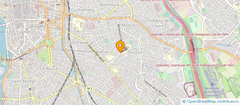 localisation de l'entreprise MONSIEUR JEAN GALY à TOULOUSE
