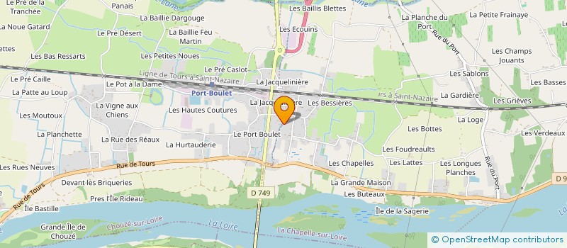 localisation de l'entreprise MONSIEUR JEAN GAMBIER  BOURGUEIL