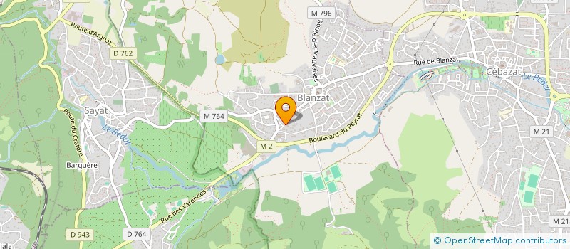 localisation de l'entreprise MONSIEUR JEAN GAMBIN à BLANZAT