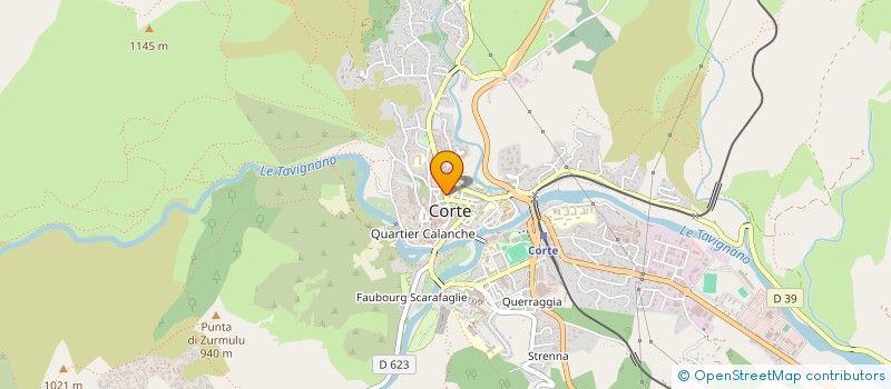 localisation de l'entreprise MONSIEUR JEAN GAMBINI à CORTE