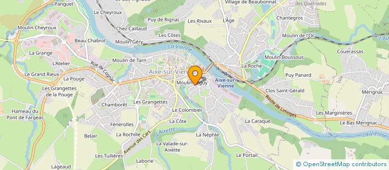 localisation de l'entreprise MONSIEUR JEAN GAMEN à AIXE-SUR-VIENNE