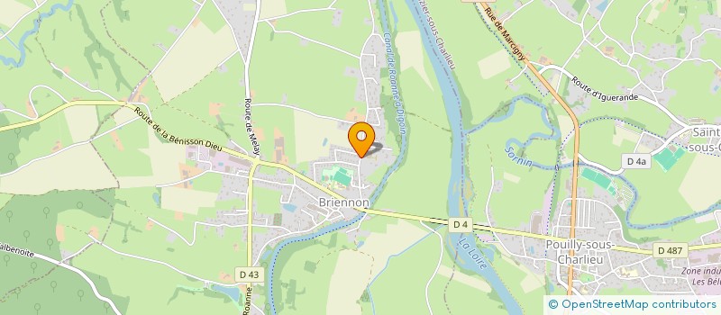 localisation de l'entreprise MONSIEUR JEAN GAMET  BRIENNON