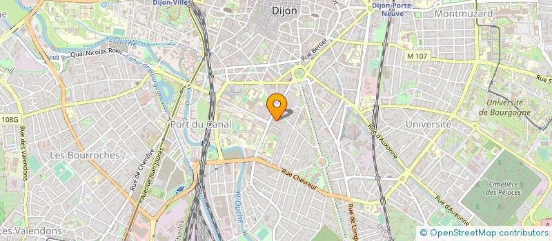 localisation de l'entreprise MONSIEUR JEAN GANDRE à DIJON