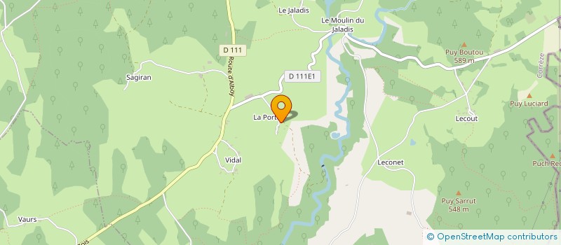 localisation de l'entreprise MONSIEUR JEAN GANE à SAINT-JULIEN-AUX-BOIS
