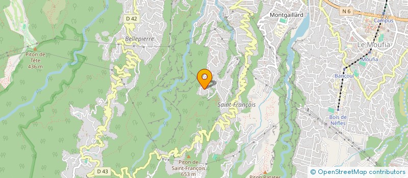 localisation de l'entreprise MONSIEUR JEAN GARAIOS  SAINT-DENIS