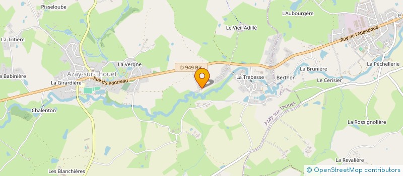 localisation de l'entreprise MONSIEUR JEAN GARANDEAU à AZAY-SUR-THOUET
