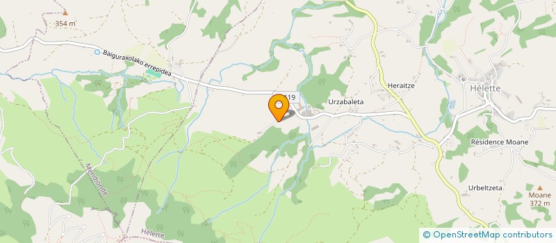 localisation de l'entreprise MONSIEUR JEAN GARAT  SAINT-ESTEBEN