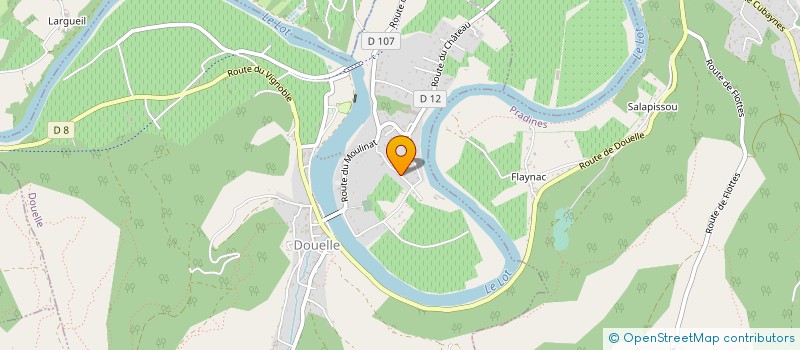 localisation de l'entreprise MONSIEUR JEAN GARCES  DOUELLE