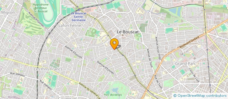 localisation de l'entreprise MONSIEUR JEAN GARCIA à LE BOUSCAT