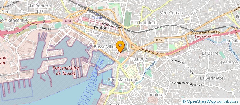 localisation de l'entreprise MONSIEUR JEAN GARCIA  TOULON