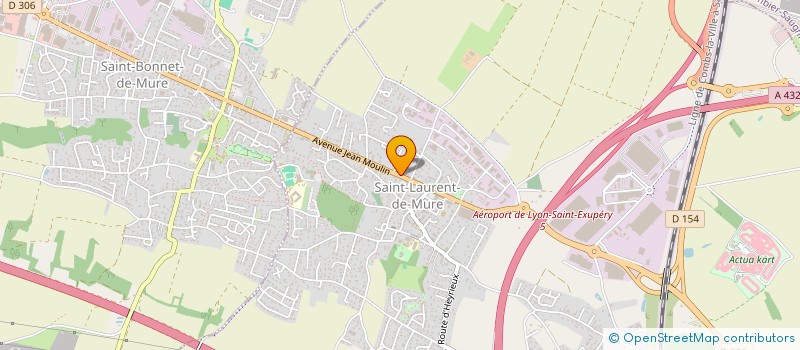 localisation de l'entreprise MONSIEUR JEAN GARCIA  SAINT-LAURENT-DE-MURE