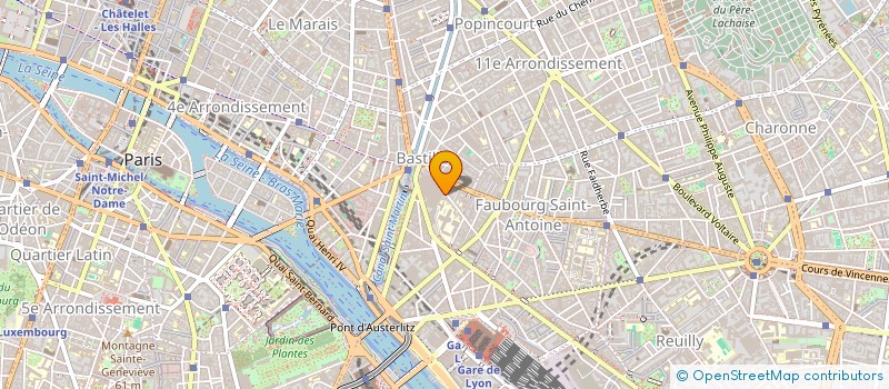 localisation de l'entreprise MONSIEUR JEAN GARCIA  PARIS