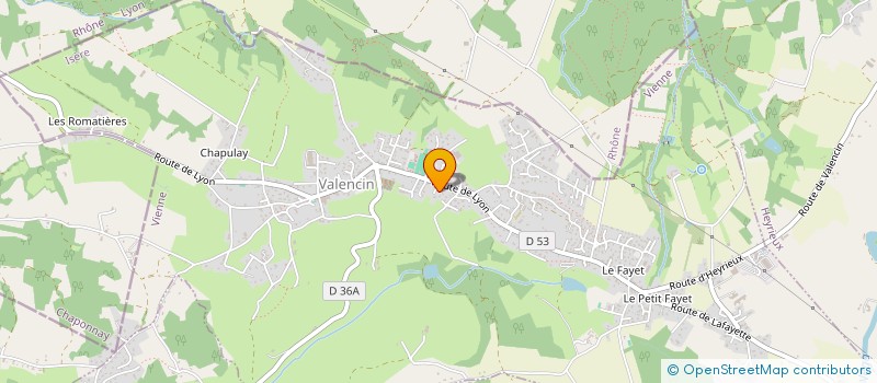 localisation de l'entreprise MONSIEUR JEAN GARCIA  VALENCIN