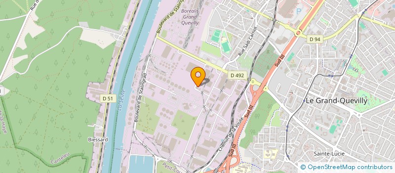 localisation de l'entreprise MONSIEUR JEAN GARCIA MOTA  LE GRAND-QUEVILLY