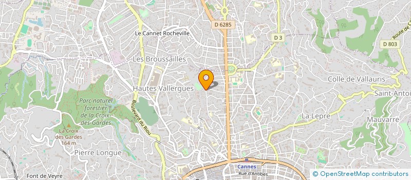 localisation de l'entreprise MONSIEUR JEAN GARCIN  CANNES