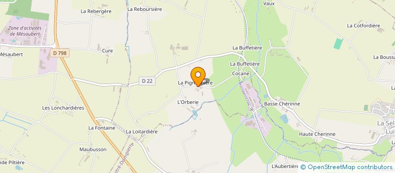 localisation de l'entreprise MONSIEUR JEAN GARDAN à LA SELLE-EN-LUITRE