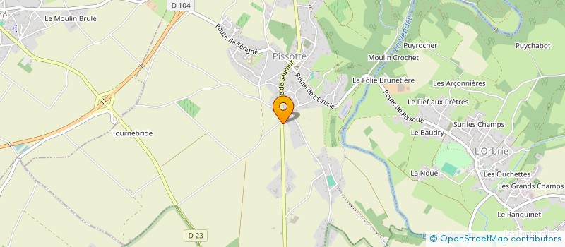 localisation de l'entreprise MONSIEUR JEAN GARDAZ  PISSOTTE