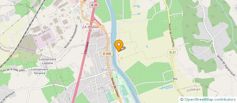 localisation de l'entreprise MONSIEUR JEAN GARDETTE  MONTAUBAN