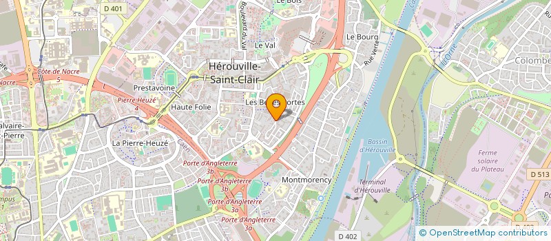 localisation de l'entreprise MONSIEUR JEAN GARDIN  HEROUVILLE-SAINT-CLAIR