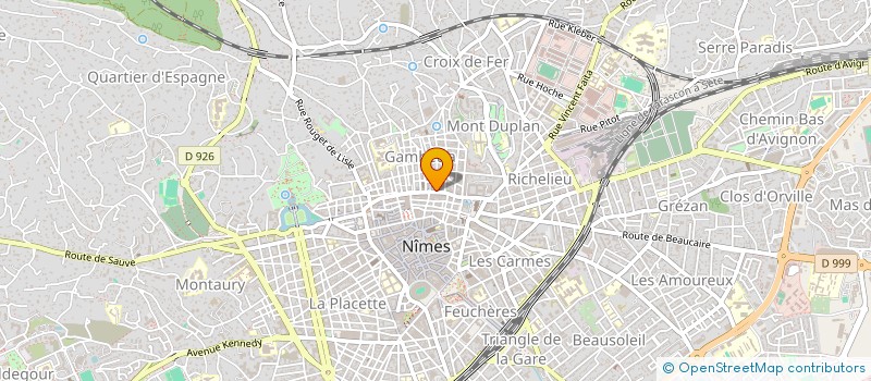 localisation de l'entreprise MONSIEUR JEAN GAREMI à NIMES