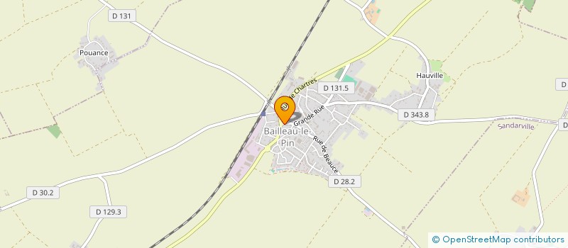 localisation de l'entreprise MONSIEUR JEAN GARNIER à BAILLEAU-LE-PIN