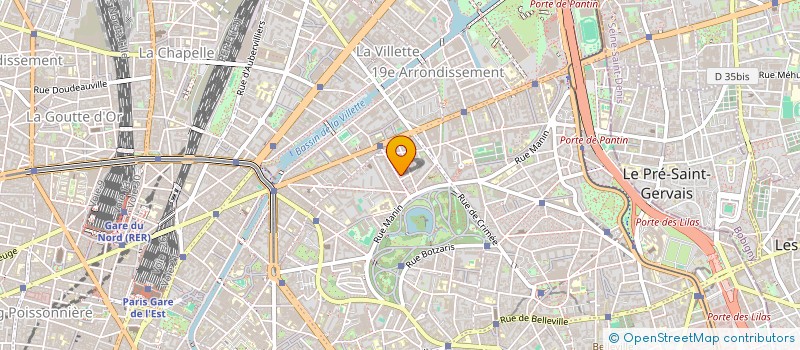 localisation de l'entreprise MONSIEUR JEAN GARNIER  PARIS