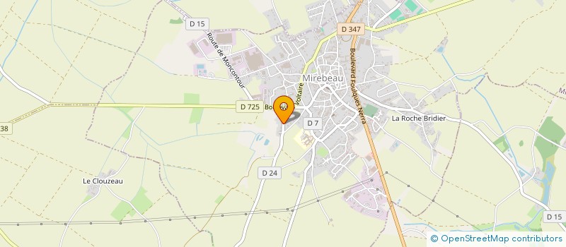 localisation de l'entreprise MONSIEUR JEAN GARNIER  AMBERRE