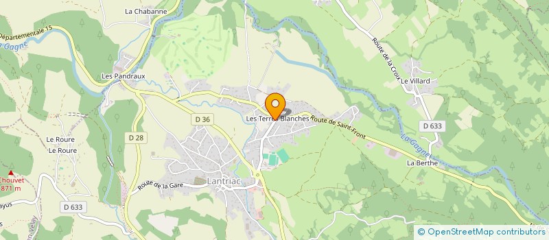 localisation de l'entreprise MONSIEUR JEAN GARNIER  CHAMPCLAUSE