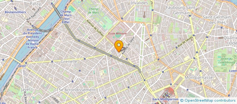 localisation de l'entreprise MONSIEUR JEAN GARNIER  PARIS