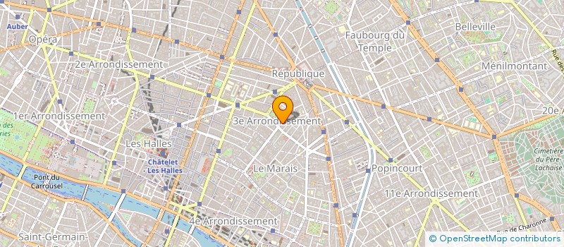 localisation de l'entreprise MONSIEUR JEAN GARRIC  PARIS