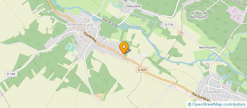 localisation de l'entreprise MONSIEUR JEAN GARRIDO à VILLEMEUX-SUR-EURE
