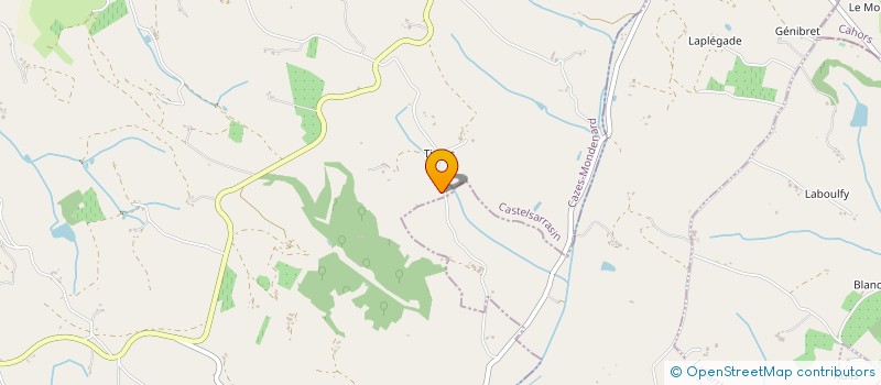 localisation de l'entreprise MONSIEUR JEAN GARRIGUES  STE JULIETTE