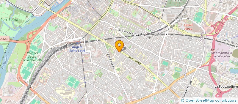 localisation de l'entreprise MONSIEUR JEAN GASNIER  ANGERS