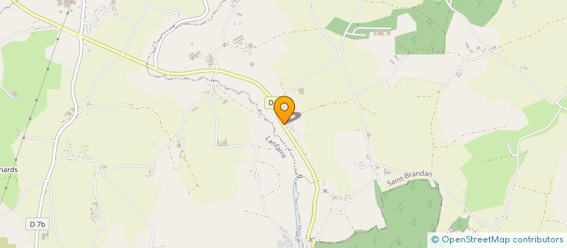 localisation de l'entreprise MONSIEUR JEAN GASNIER  SAINT-BRANDAN