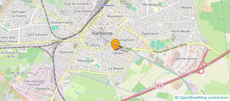 localisation de l'entreprise MONSIEUR JEAN GASPARD à NARBONNE