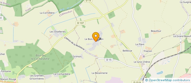 localisation de l'entreprise MONSIEUR JEAN GASSELIN à BROU