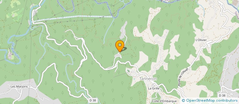 localisation de l'entreprise MONSIEUR JEAN GASTAUD  TANNERON