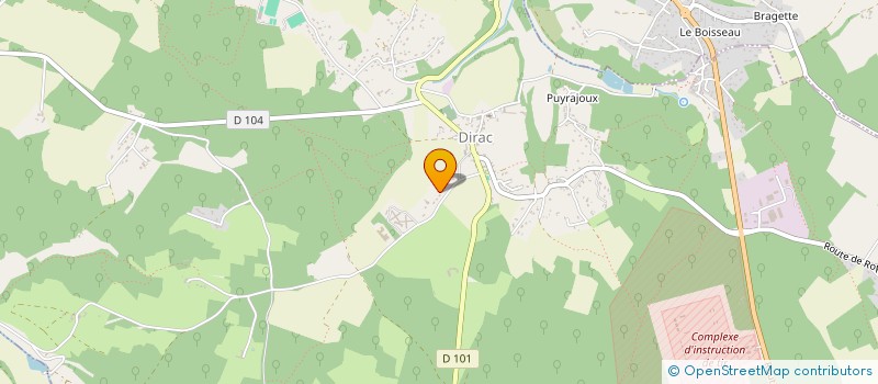 localisation de l'entreprise MONSIEUR JEAN GASZYNSKI  DIGNAC