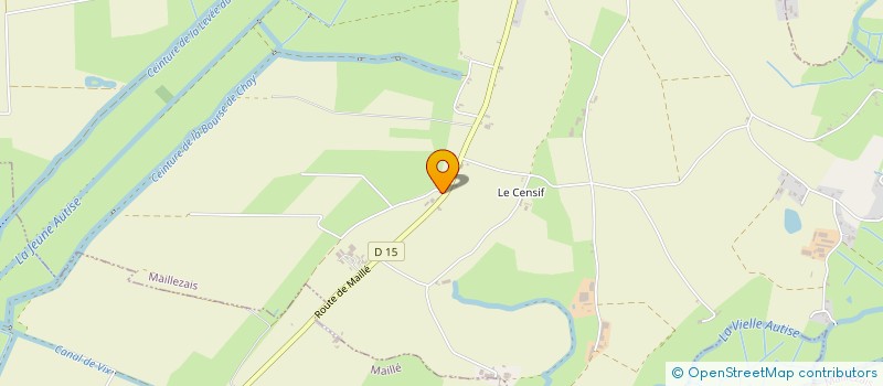 localisation de l'entreprise MONSIEUR JEAN GATINEAU  MAILLEZAIS