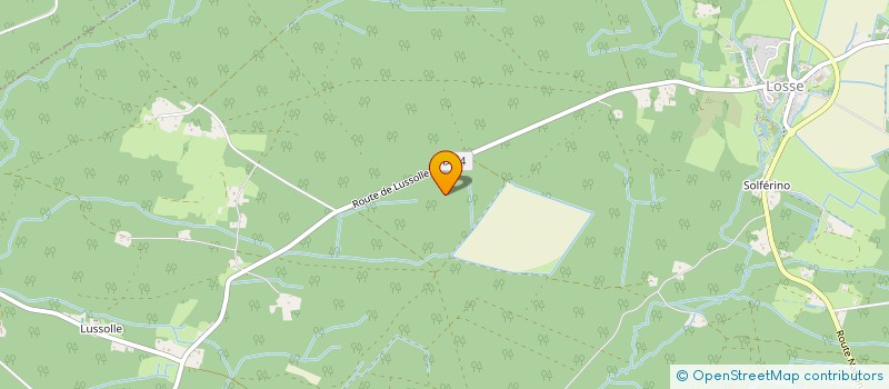 localisation de l'entreprise MONSIEUR JEAN GAUBE  LOSSE