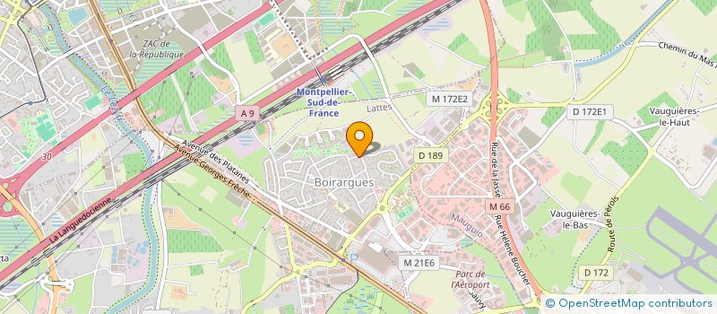 localisation de l'entreprise MONSIEUR JEAN GAUBERT à LATTES