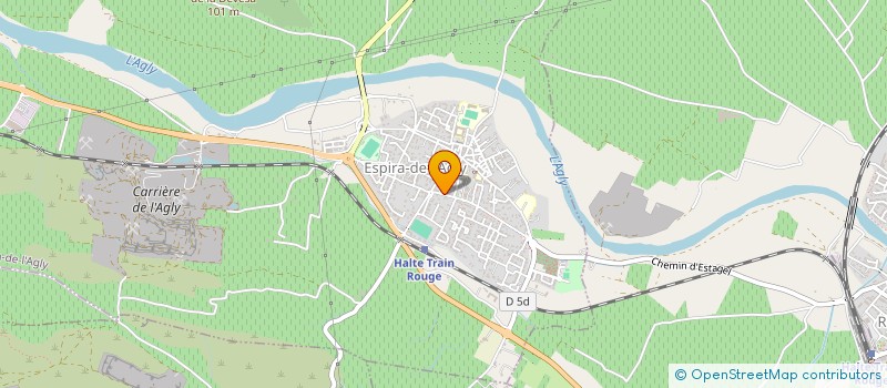 localisation de l'entreprise MONSIEUR JEAN GAUBIAC à ESPIRA-DE-L'AGLY