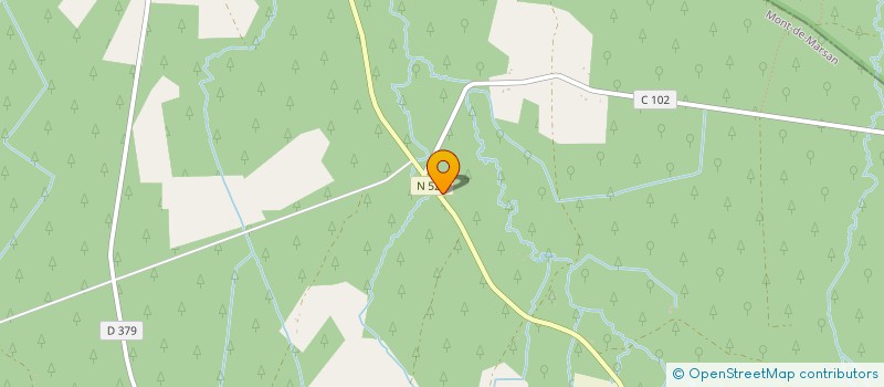 localisation de l'entreprise MONSIEUR JEAN GAUBUSSEAU  MAILLAS