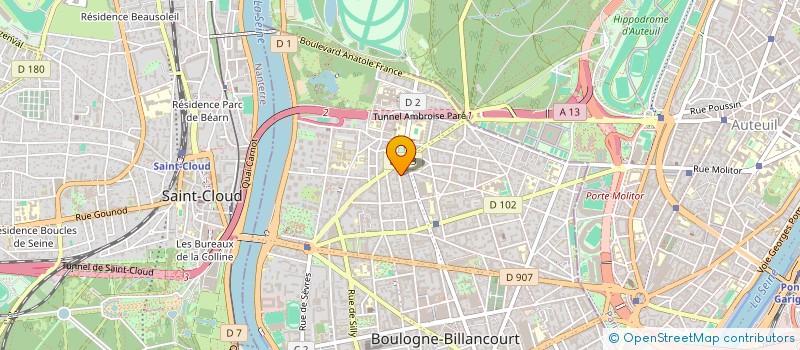 localisation de l'entreprise MONSIEUR JEAN GAUCHON à BOULOGNE-BILLANCOURT