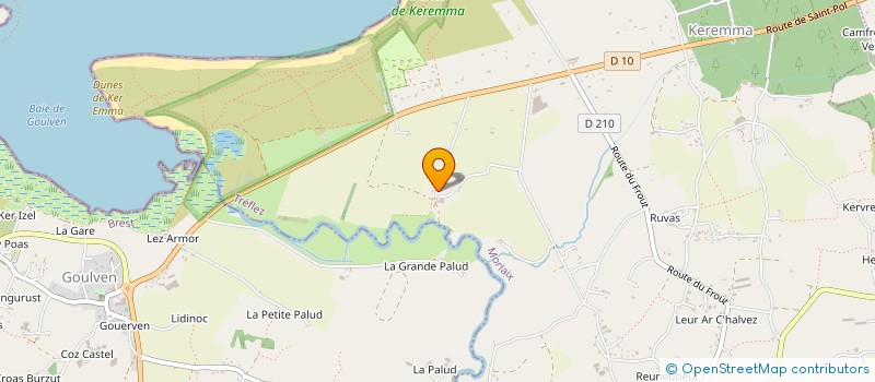 localisation de l'entreprise MONSIEUR JEAN GAUDEC  TREFLEZ