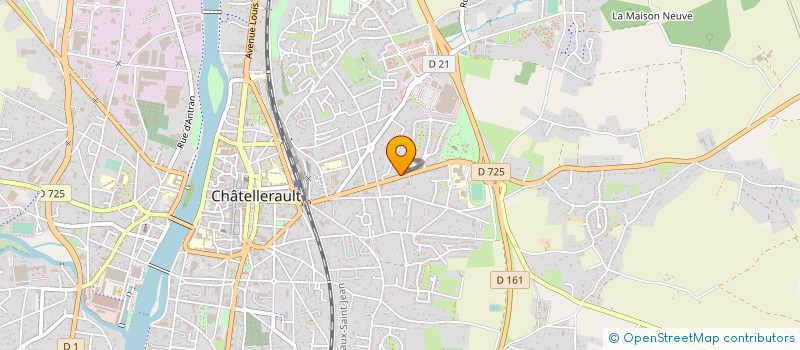 localisation de l'entreprise MONSIEUR JEAN GAUDIO  CHATELLERAULT