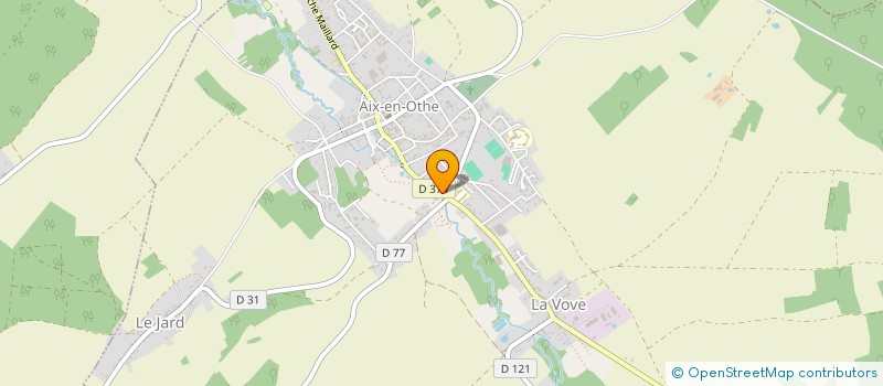 localisation de l'entreprise MONSIEUR JEAN GAUJARD à AIX-VILLEMAUR-PALIS